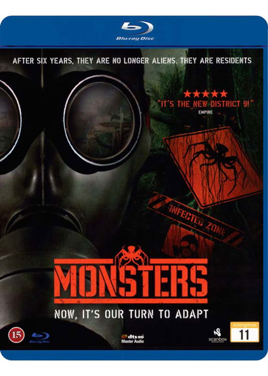 Cover for Monsters (Blu-Ray) (2011)