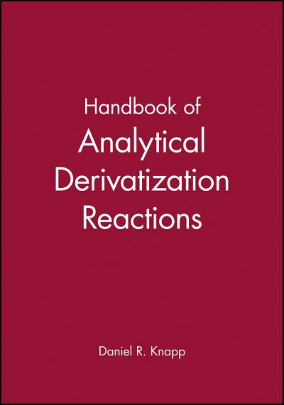 Cover for Knapp, Daniel R. (Medical University of South Carolina) · Handbook of Analytical Derivatization Reactions (Paperback Bog) (1979)