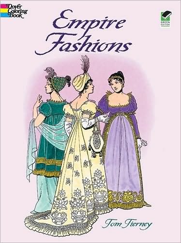 Cover for Tom Tierney · Empire Fashions Colouring Book - Dover Fashion Coloring Book (Paperback Bog) (2003)
