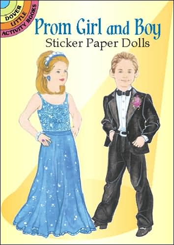 Cover for Barbara Steadman · Prom Girl and Boy Sticker Paper Dolls - Dover Little Activity Books Paper Dolls (Paperback Book) (2002)