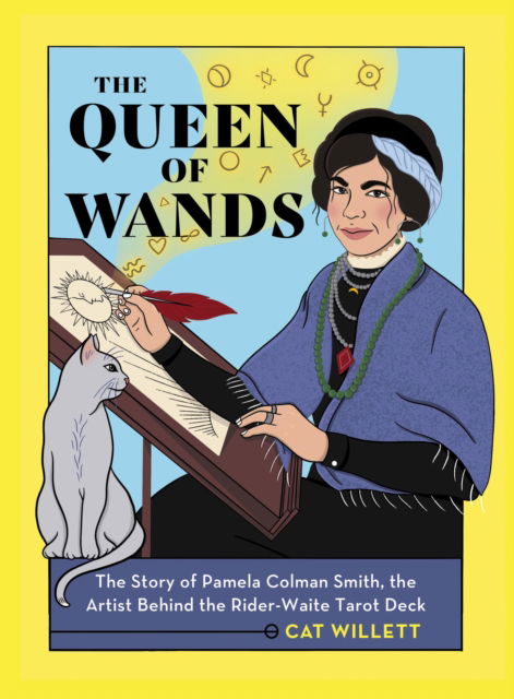 Cover for Cat Willett · The Queen of Wands: The Story of Pamela Colman Smith, the Artist Behind the Rider-Waite Tarot Deck (Hardcover Book) (2022)