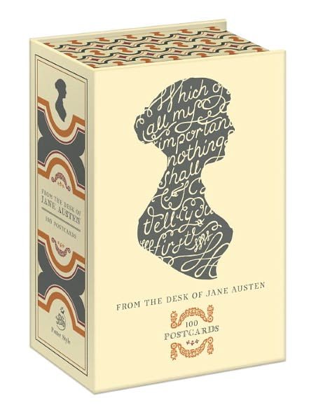 Cover for Potter Gift · From the Desk of Jane Austen: 100 Postcards (Flashcards) (2013)