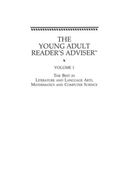 Cover for Myra Immell · Young Adult Reader's Adviser: Volume 1 (Hardcover Book) (2019)