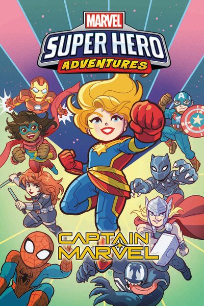 Cover for Sholly Fisch · Marvel Super Hero Adventures: Captain Marvel (Paperback Book) (2019)