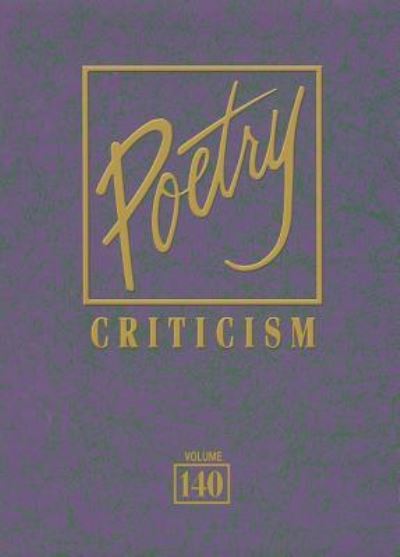 Poetry Criticism - Michelle Lee - Books - Cengage Learning, Inc - 9781414489698 - April 12, 2013