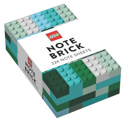 LEGO® Note Brick (Blue-Green) - Lego - Kirjat - Chronicle Books - 9781452179698 - tiistai 5. toukokuuta 2020