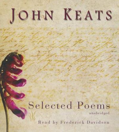 Cover for John Keats · John Keats Selected Poems (CD) (2013)