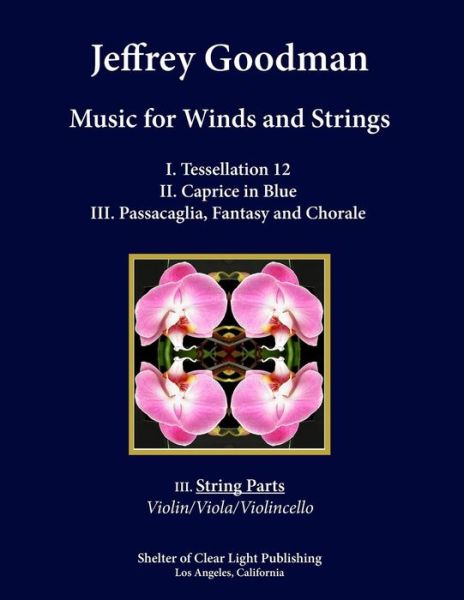 Cover for Jeffrey Goodman · Music for Winds and Strings: Iii. String Parts - Violin / Viola / Violincello (Paperback Book) (2015)