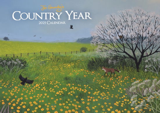 Jo Grundy Country Year A4 Calendar 2025 - Carousel Calendars - Gadżety - Carousel Calendars - 9781529840698 - 23 sierpnia 2024