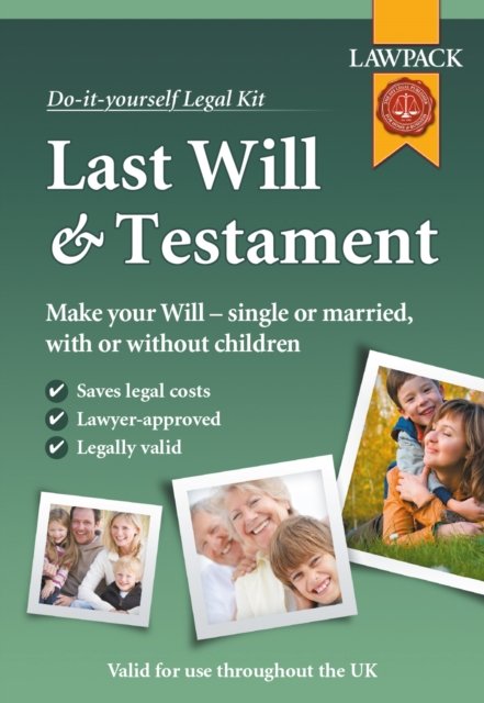 Cover for Last Will &amp; Testament Kit (Do It Yourself Kit) (Paperback Book) (2022)