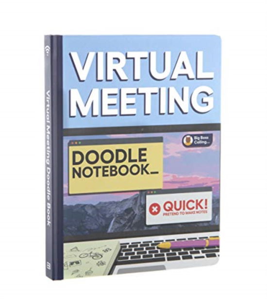 Cover for Books By Boxer · Virtual Meeting Doodle Notebook (Paperback Book) (2021)