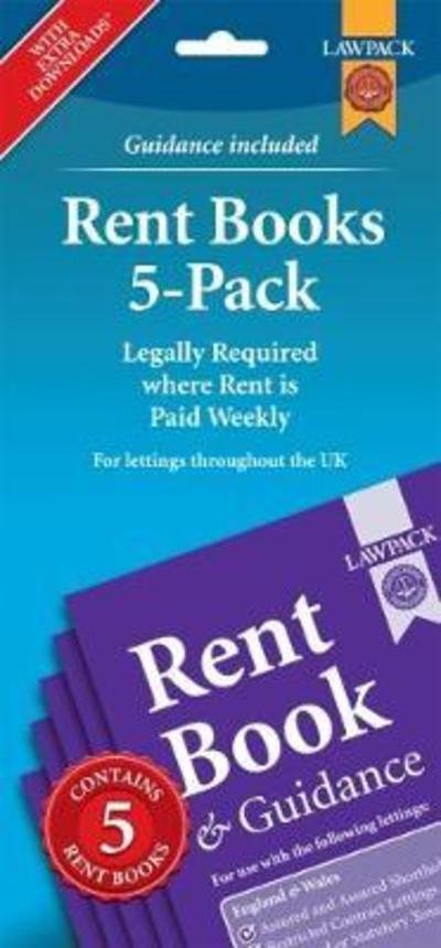 Cover for Rent Books 5-Pack: Legally Required where Rent is Paid Weekly (Paperback Book) (2023)