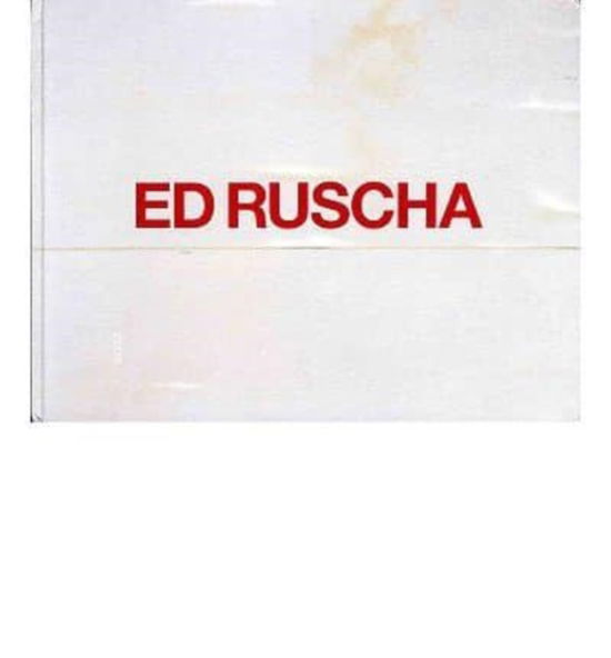 Cover for Briony Fer · Ed Ruscha: Paintings (Hardcover Book) (2008)