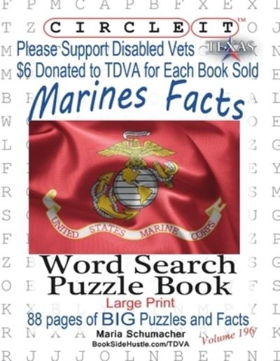 Cover for Lowry Global Media LLC · Circle It, US Marine Corps Facts, Word Search, Puzzle Book (Taschenbuch) (2020)