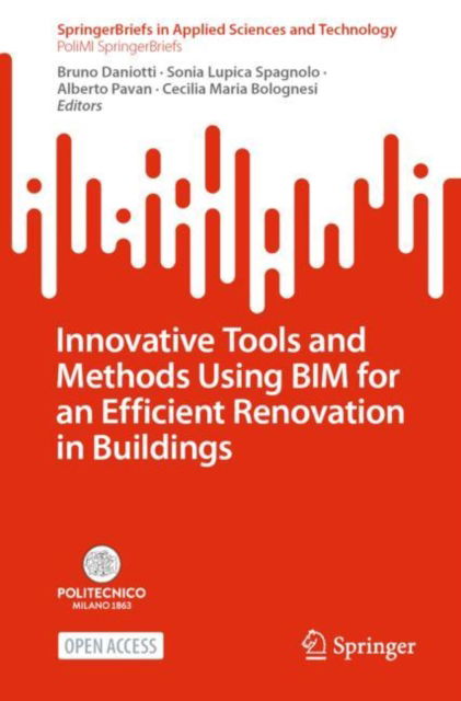 Cover for Innovative Tools and Methods Using BIM for an Efficient Renovation in Buildings - SpringerBriefs in Applied Sciences and Technology (Paperback Book) [1st ed. 2022 edition] (2022)