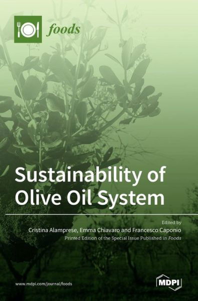 Cover for Mdpi Ag · Sustainability of Olive Oil System (Inbunden Bok) (2022)