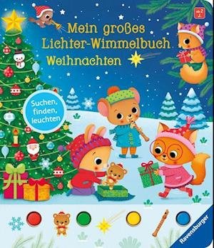 Cover for Sandra Grimm · Weihnachtliches Lichter-Wimmelbuch (Spielzeug)