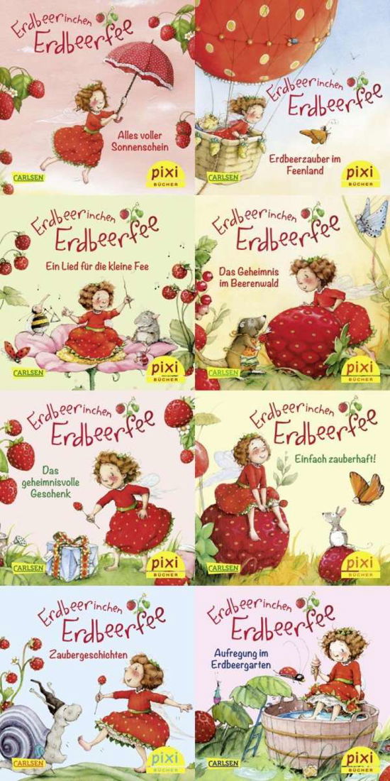 Pixi-Serie Nr. 269: Erdbeerinchen Erdbeerfee (8x8 Exemplare) - Stefanie Dahle - Bøker - Carlsen Verlag GmbH - 9783551052698 - 5. mars 2020