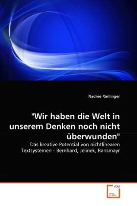 Cover for Rimlinger · &quot;Wir haben die Welt in unsere (Book)