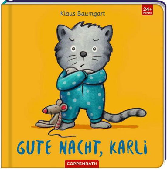 Cover for Klaus Baumgart · Gute Nacht, Karli (Board book) (2021)