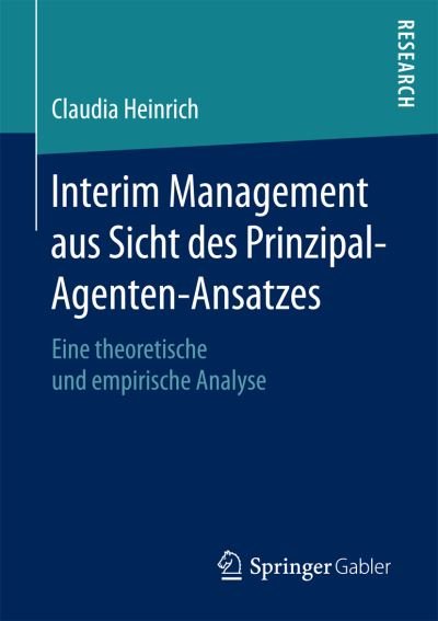 Cover for Heinrich · Interim Management aus Sicht d (Bok) (2017)