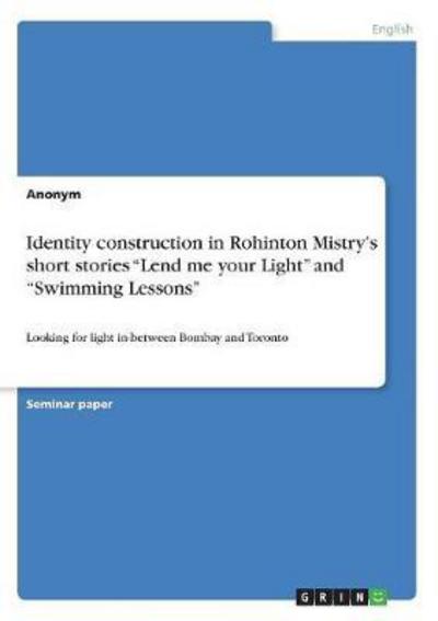 Cover for Anonym · Identity construction in Rohinto (Bok) (2017)