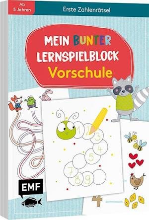 Cover for Sandy Thißen · Mein bunter Lernspielblock - Vorschule: Erste Zahlenrätsel (Paperback Book) (2022)