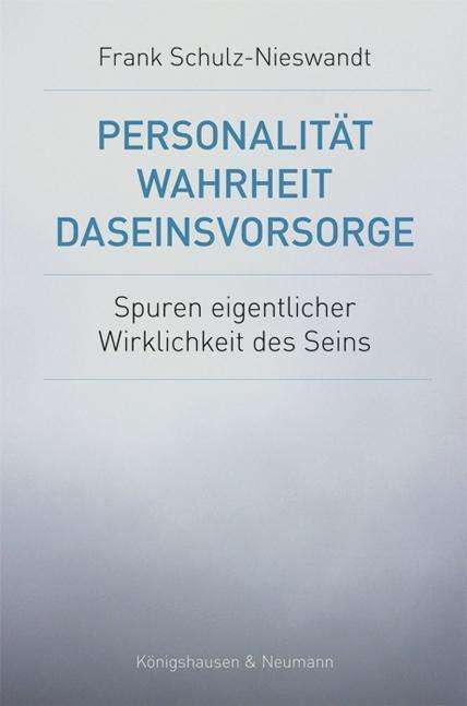 Cover for Schulz-Nieswandt · Personalität, Wahrheit (Book)