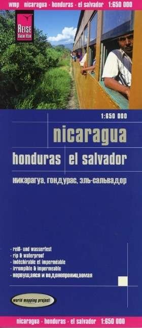Cover for Reise Know-How · Nicaragua, Honduras, El Salvador, World Mapping Project (Landkart) (2014)