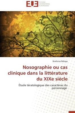 Cover for Ndiaye · Nosographie ou cas clinique dans (Book)