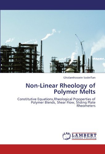 Cover for Gholamhossein Sodeifian · Non-linear Rheology of Polymer Melts: Constitutive Equations,rheological Prpoperties of Polymer Blends, Shear Flow, Sliding Plate Rheometers (Pocketbok) (2011)