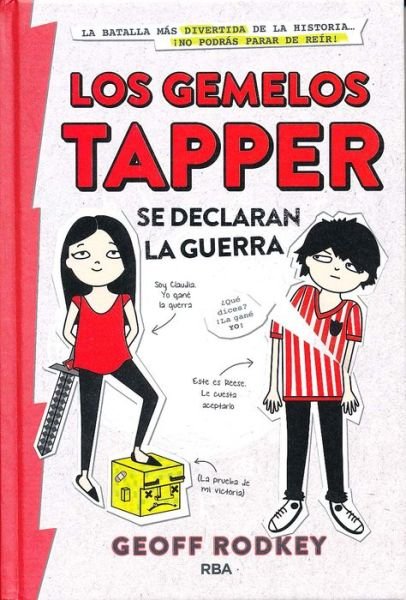 Cover for Geoff Rodkey · Los Gemelos Tapper Se Declaran La Guerra (Hardcover Book) (2015)