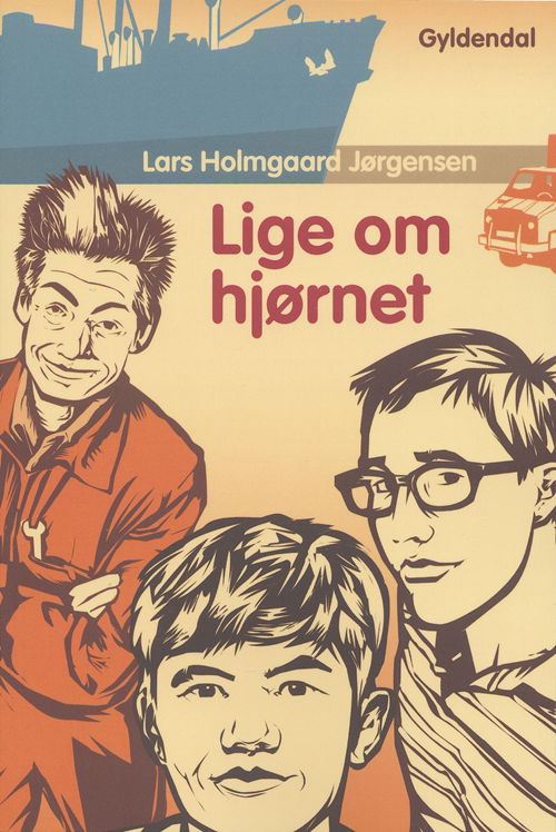 Cover for Lars Holmgaard Jørgensen · Lige om hjørnet (Sewn Spine Book) [1st edition] (2005)