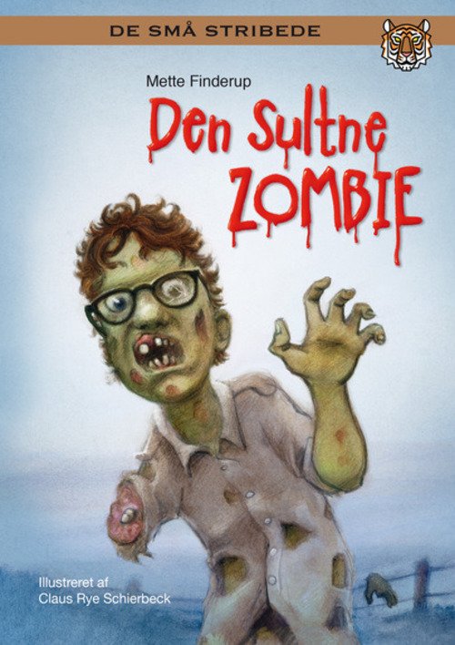 Cover for Mette Finderup · De små stribede: Kommas læsestart: Den sultne zombie - niveau 2 (Hardcover Book) [1st edition] (2014)
