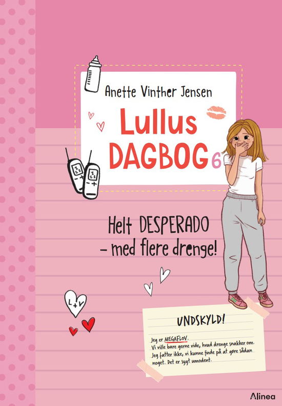 Anette Vinther Jensen · Lullus dagbog: Lullus dagbog 6, Helt desperado - med flere drenge! Rød Læseklub (Bound Book) [1. wydanie] (2024)