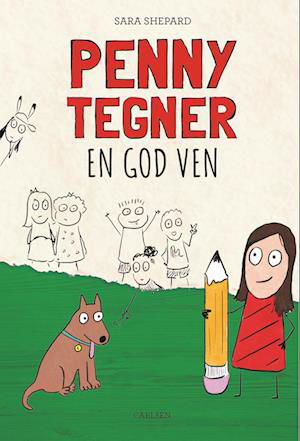 Cover for Sara Shepard · Penny tegner en god ven (Bound Book) [1.º edición] (2023)
