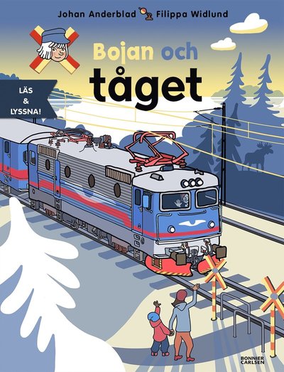 Cover for Filippa Widlund Johan Anderblad · Bojan och tåget (ePUB) (2019)