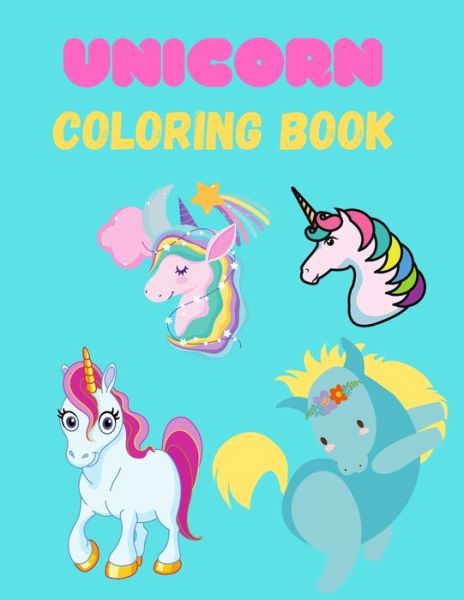 Cover for Humzé Hd · Unicorn Coloring Book (Paperback Book) (2020)