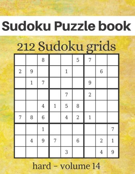 Cover for Katz Journal · Sudoku Puzzle book - 212 Sudoku grids (Paperback Book) (2020)