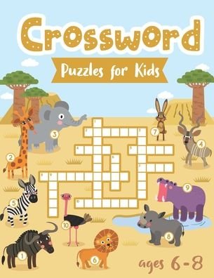 Crossword Puzzles for Kids ages 6-8 - Mazing Workbooks - Boeken - Independently Published - 9798634885698 - 7 april 2020