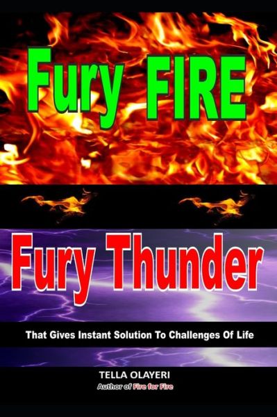 Cover for Tella Olayeri · Fury Fire Fury Thunder (Pocketbok) (2020)