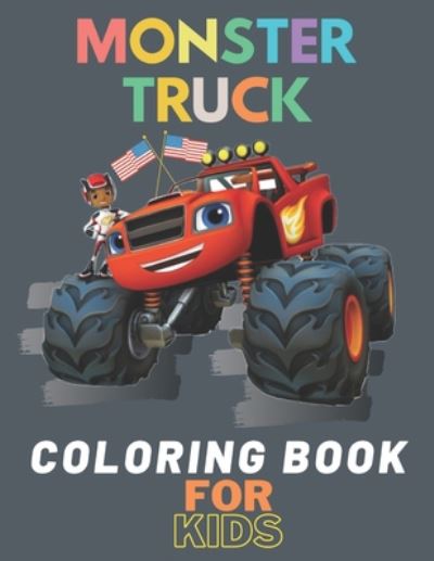 Cover for Karim El Ouaziry · Monster Truck Coloring Book (Paperback Book) (2020)