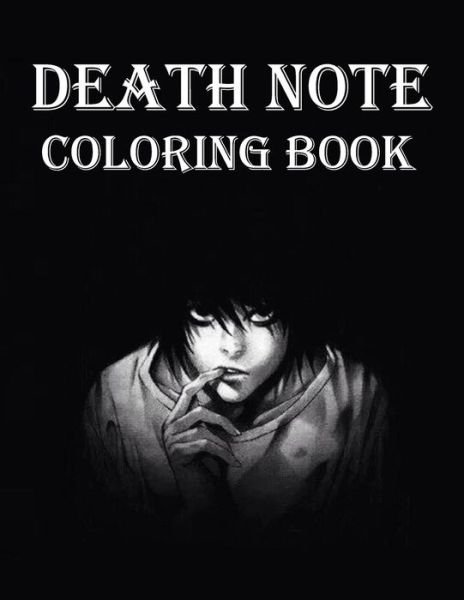 Cover for Zahra · Death Note Coloring Book (Paperback Book) (2021)