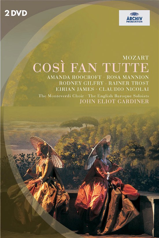 Cover for Roocroft / Mannion / Gilfry · Mozart: Cosi Fan Tutte (DVD) (2003)
