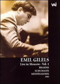 Cover for Emil Gilels · Recital from Great Hall of Moscow Conservatory 1 (DVD) (2008)
