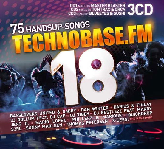 Technobase.fm Vol.18 - Various Artists - Musiikki - Zyx - 0090204522699 - perjantai 1. joulukuuta 2017