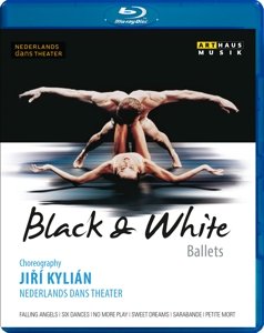 Cover for Jiri Kylian &amp; the Nederlands Dans Theatre · Black And White Ballets (Blu-ray) (2015)