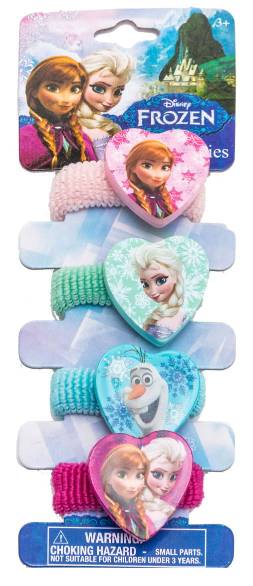 Cover for Frozen · Frozen - 4 Elastici Per Capelli (Toys)