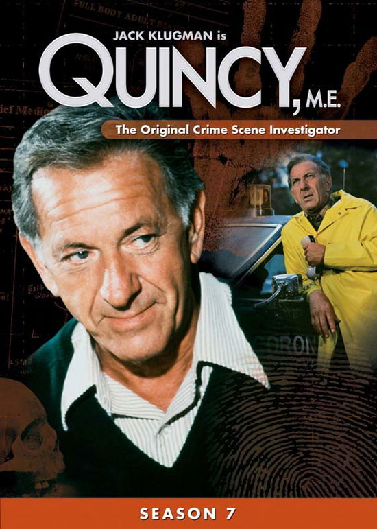 Cover for Quincy Me: Season Seven (DVD) [Widescreen edition] (2014)