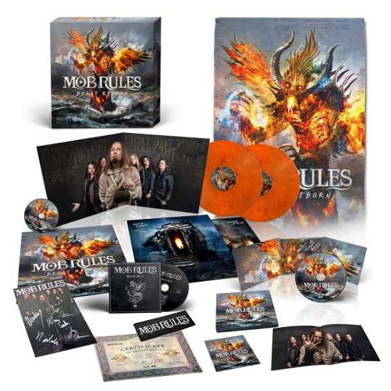 Cover for Mob Rules · Beast Reborn (Ltd Box Set 2lp/2cd) (CD) [Limited edition] (2018)